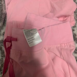 Figs Fight Club Pink Scrub SET